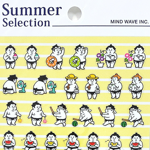 [씰] 마인드웨이브 스티커 Summer selection : 스모상 여름