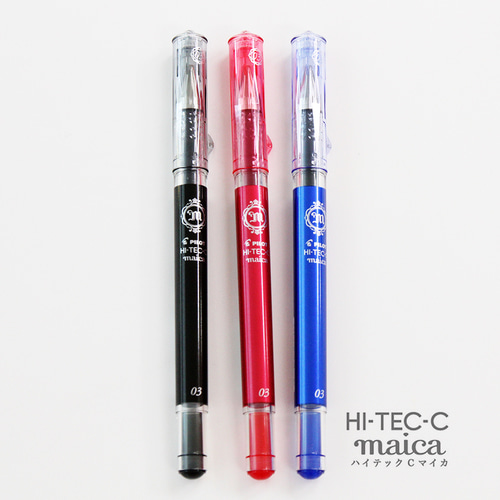 [펜] PILOT 하이테크C 마이카 0.3mm (단품)