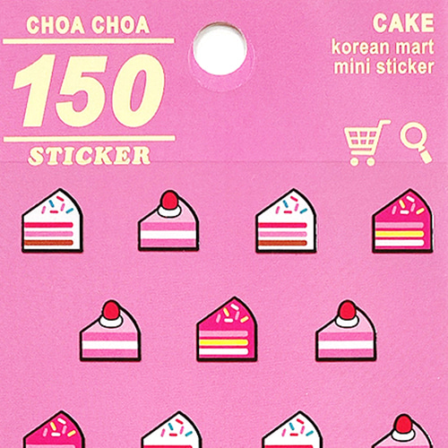 [씰] 마인드웨이브 CHOA CHOA 스티커 : 케이크