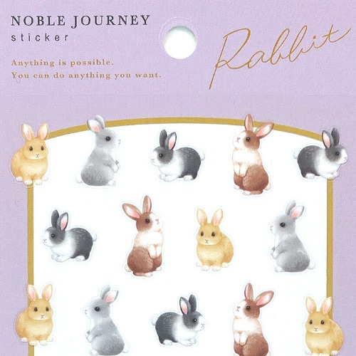 [씰] 마인드웨이브 스티커 NOBLE JOURNEY : rabbit