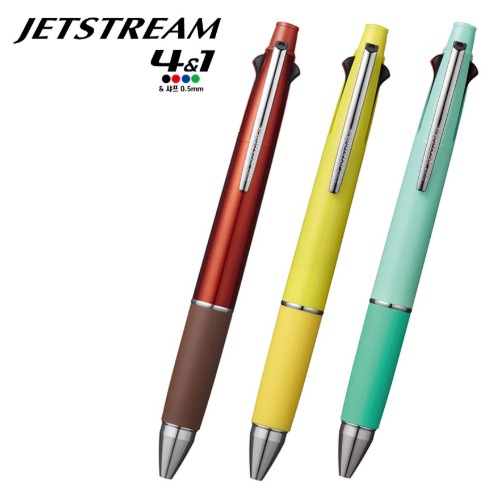 [펜] UNI 제트스트림 4&amp;1 멀티펜 (4색+샤프) 0.5mm