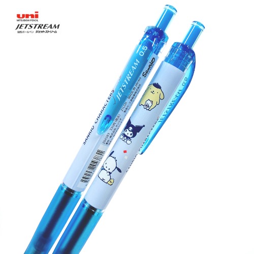 [펜] uni 산리오 캐릭터즈 제트스트림 단색 볼펜 0.5mm