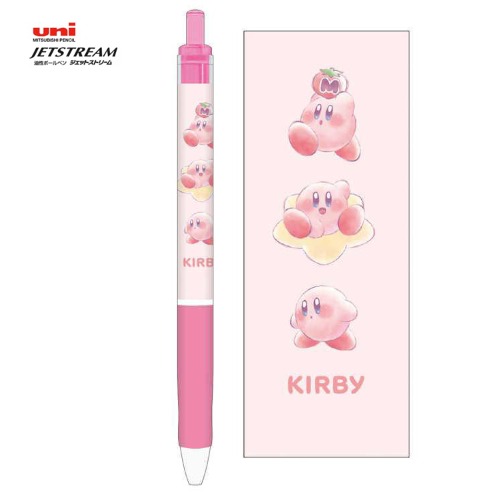 [펜] uni 별의 커비 제트스트림 단색 볼펜 0.5mm /핑크