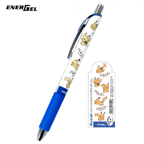 [펜] 펜텔 에너겔 캐릭터 볼펜 0.5mm / 포켓몬스터 피카츄 (블루)