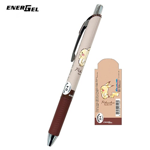 [펜] 펜텔 에너겔 캐릭터 볼펜 0.5mm / 포켓몬스터 피카츄 (브라운)