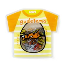 [후레이크씰] 산리오 여름 티셔츠 투명 조각스티커 : 구데타마